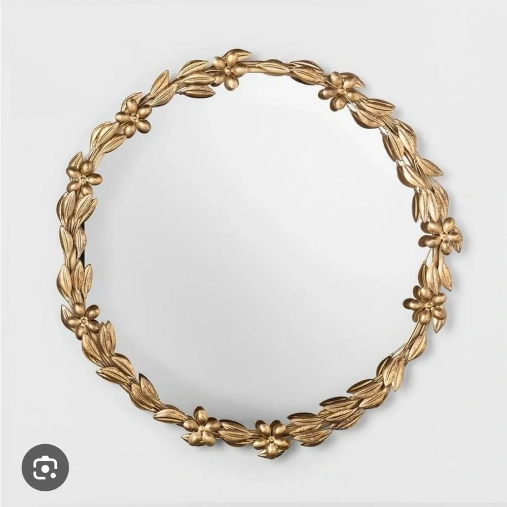 ISO: Opalhouse Gold Floral Wall Mirror